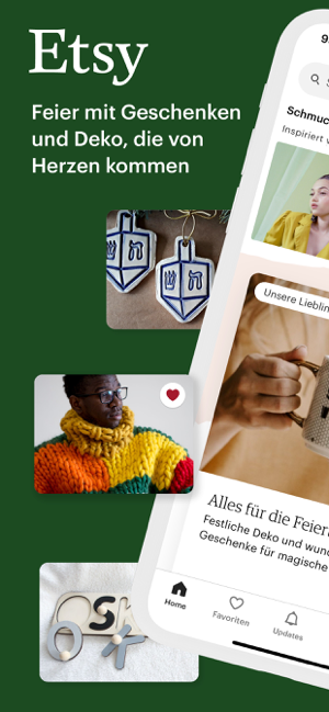 10 meilleures applications de mode pour Android et iOS 2021 103 Etsy: kreative Einzelstücke Capture d'écran