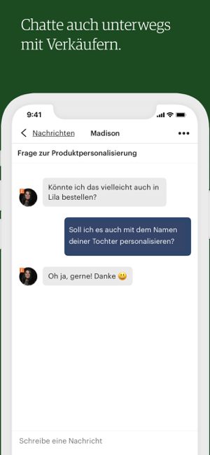 10 meilleures applications de mode pour Android et iOS 2021 104 Etsy: kreative Einzelstücke Capture d'écran