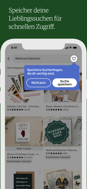 10 meilleures applications de mode pour Android et iOS 2021 107 Etsy: kreative Einzelstücke Capture d'écran