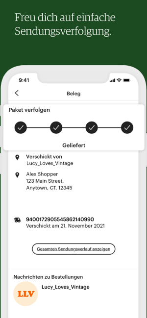10 meilleures applications de mode pour Android et iOS 2021 110 Etsy: kreative Einzelstücke Capture d'écran