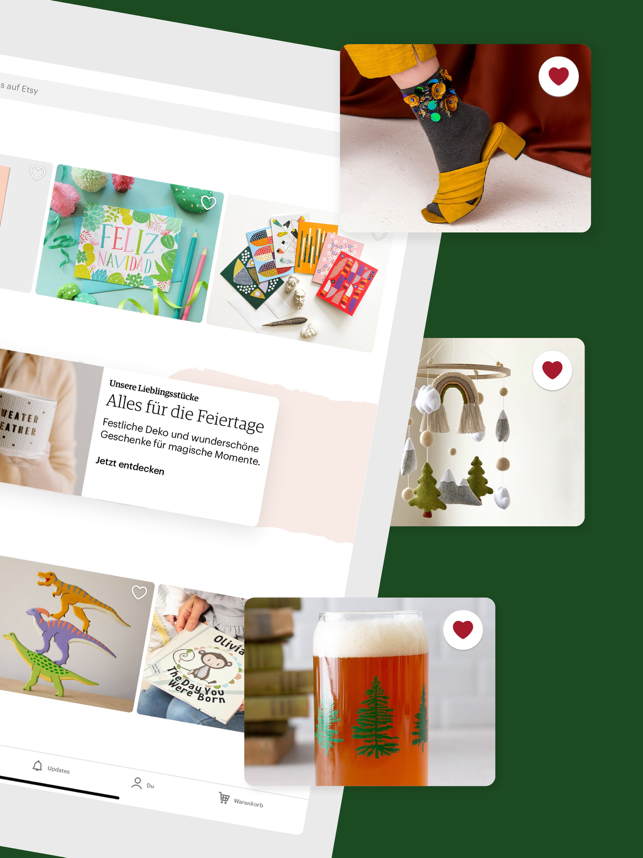 10 meilleures applications de mode pour Android et iOS 2021 113 Etsy: kreative Einzelstücke Capture d'écran