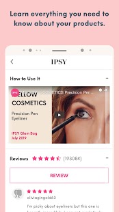 10 meilleures applications de mode pour Android et iOS 2021 159 IPSY: Makeup, Beauty, and Tips Capture d'écran