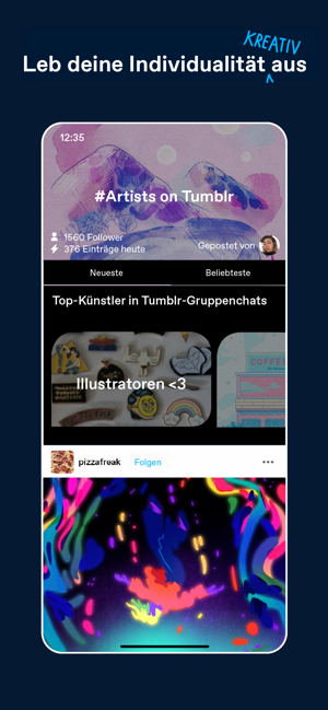 10 meilleures applications de mode pour Android et iOS 2021 207 Tumblr – Kunst, Kultur, Chaos Capture d'écran