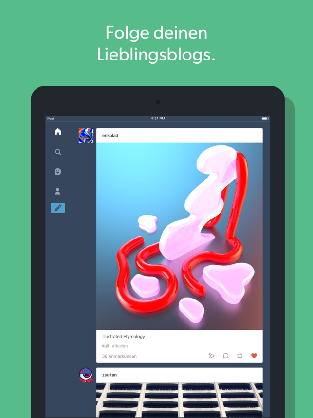 10 meilleures applications de mode pour Android et iOS 2021 209 Tumblr – Kunst, Kultur, Chaos Capture d'écran