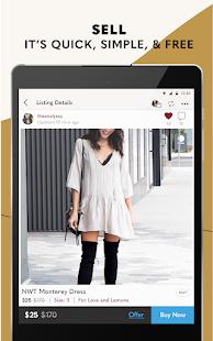 10 meilleures applications de mode pour Android et iOS 2021 224 Poshmark - Buy & Sell Fashion Capture d'écran