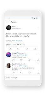 10 meilleures applications de mode pour Android et iOS 2021 43 Twitter Capture d'écran
