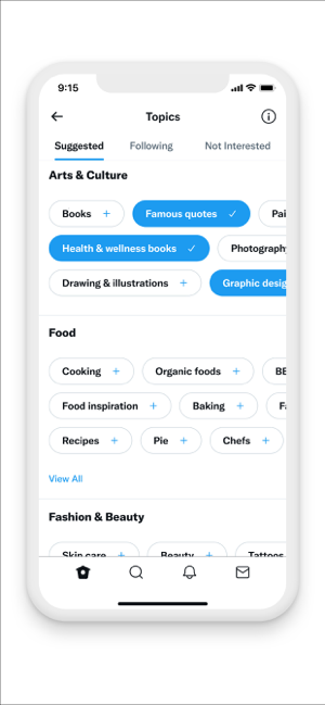 10 meilleures applications de mode pour Android et iOS 2021 54 Twitter Capture d'écran