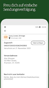 10 meilleures applications de mode pour Android et iOS 2021 79 Etsy: handgemachte und einmalige Produkte Capture d'écran