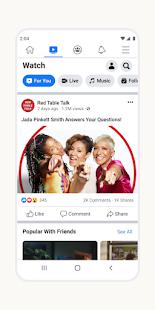 10 meilleures applications de mode pour Android et iOS 2021 8 Facebook Capture d'écran