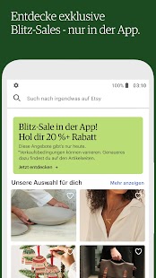 10 meilleures applications de mode pour Android et iOS 2021 81 Etsy: handgemachte und einmalige Produkte Capture d'écran