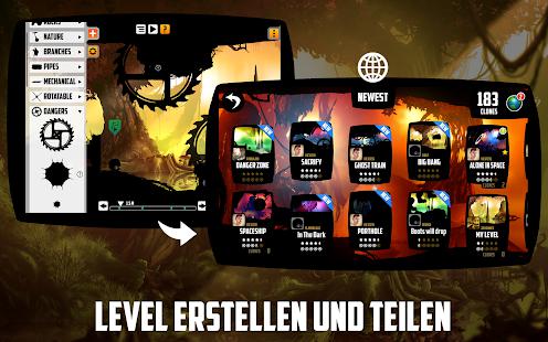 20 meilleurs jeux hors ligne gratuits pour Android 2021 21 BADLAND Capture d'écran