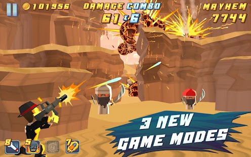 20 meilleurs jeux hors ligne gratuits pour Android 2021 29 Major Mayhem Capture d'écran